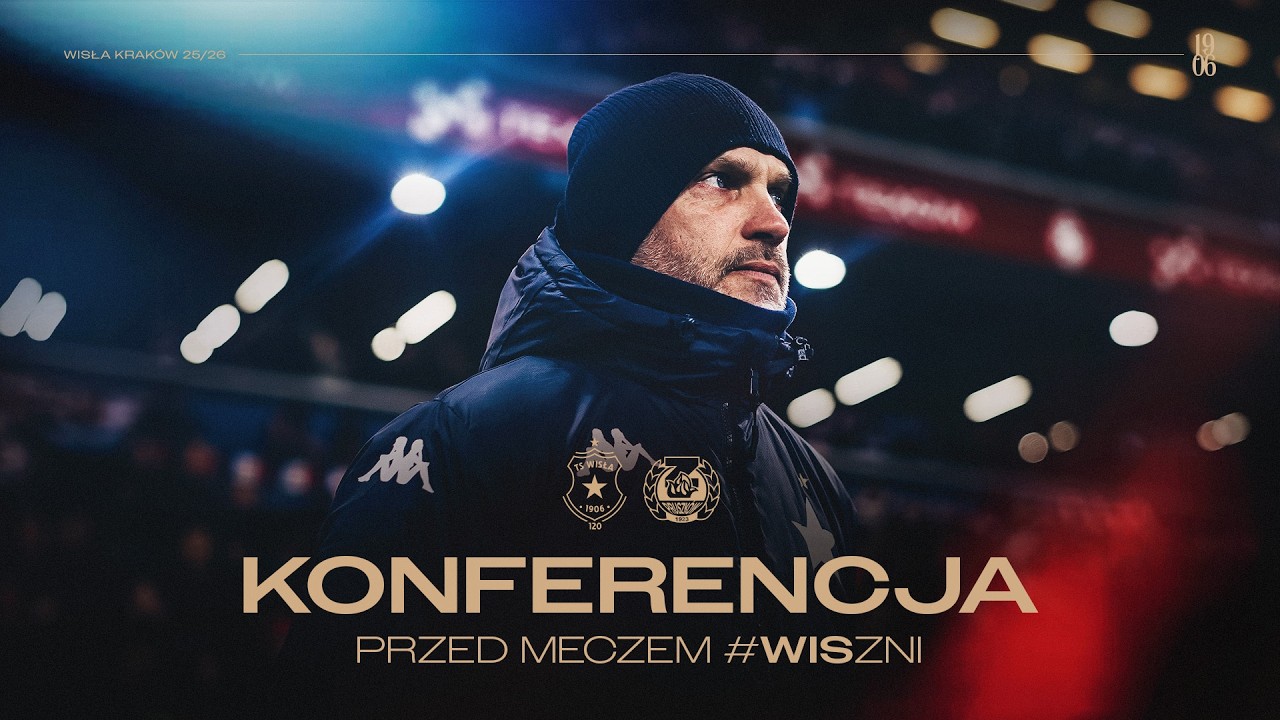 Konferencja prasowa przed meczem Wisła Kraków - Znicz Pruszków