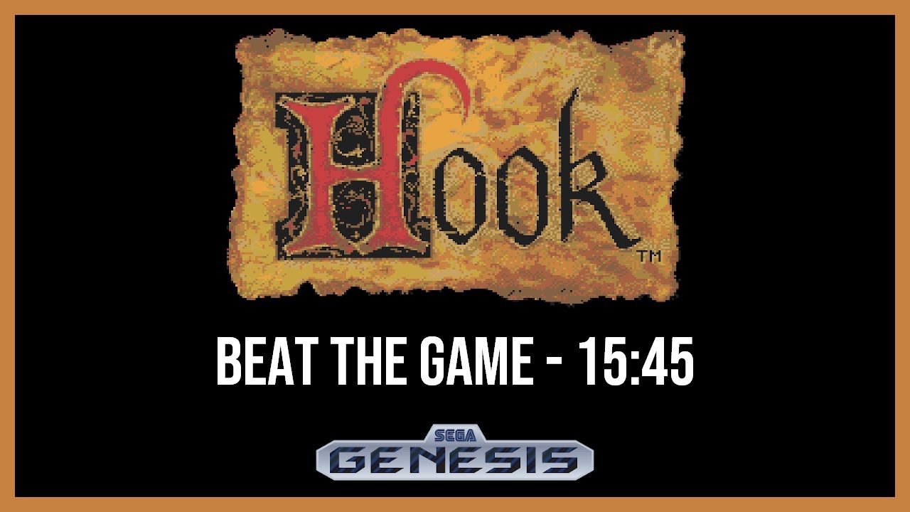 Hook (Genesis) Speedrun - 15:45