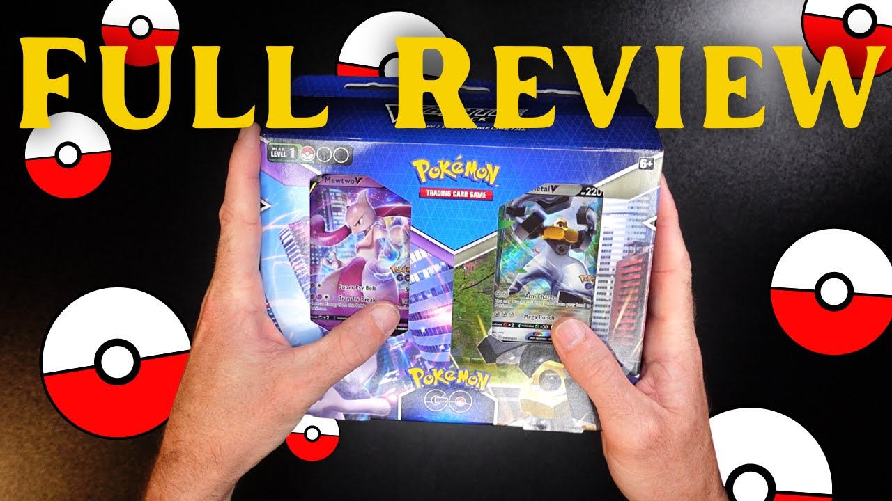 The Pokemon TCG: Pokemon GO V Battle Deck—Mewtwo vs. Melmetal