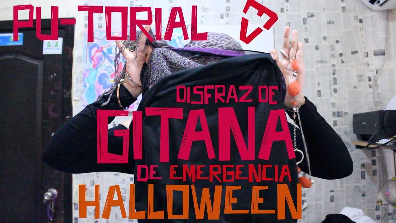 Pu-torial:  Como crear un disfraz de gitana de ultima hora para EL DÍA DEL ESCUDO.