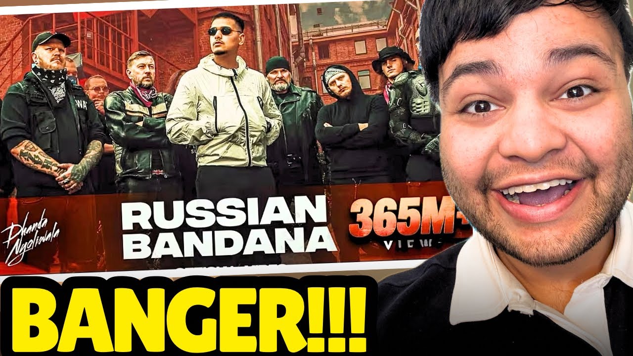 RUSSIAN BANDANA - DHANDA NYOLIWALA REACTION I KMLTHISIDE