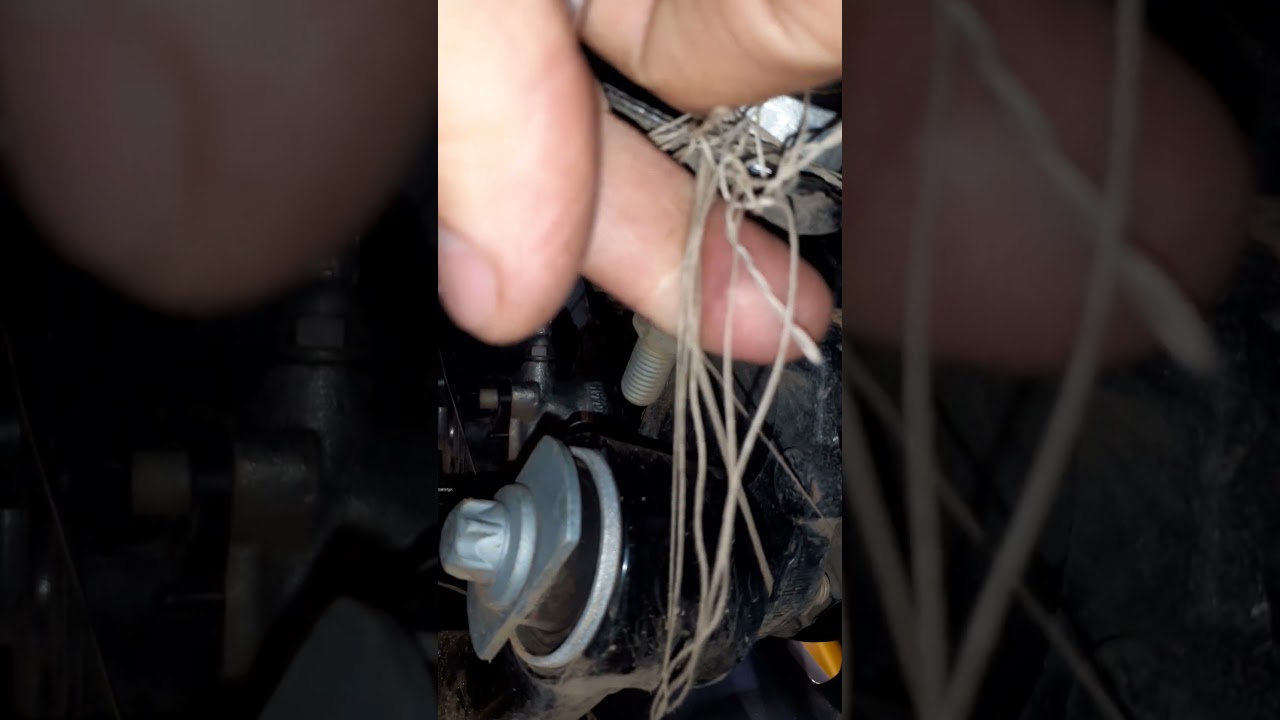Linha de pipa na roda do carro, tem algum perigo?