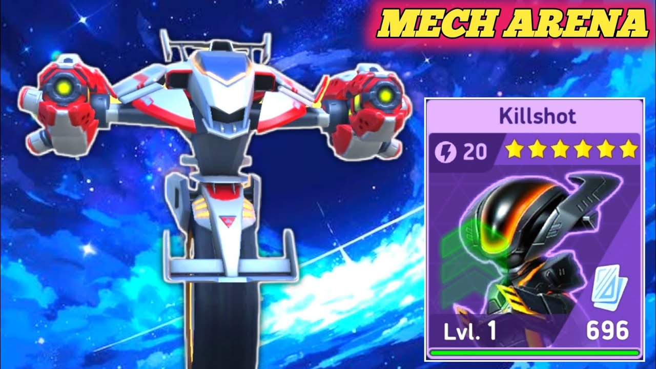 Killshot and Pod Gun 10 Gameplay - Mech Arena
