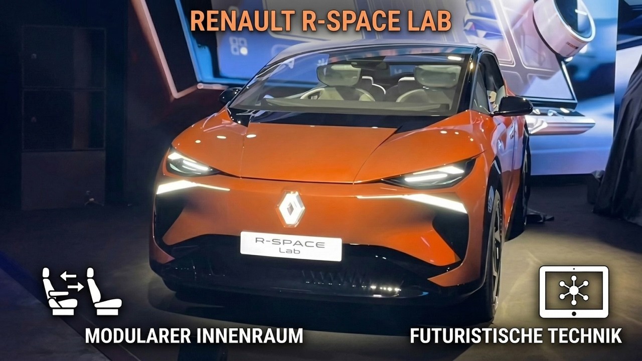Renault R-Space Lab Concept: Blick in die Renault Zukunft der Mobilität