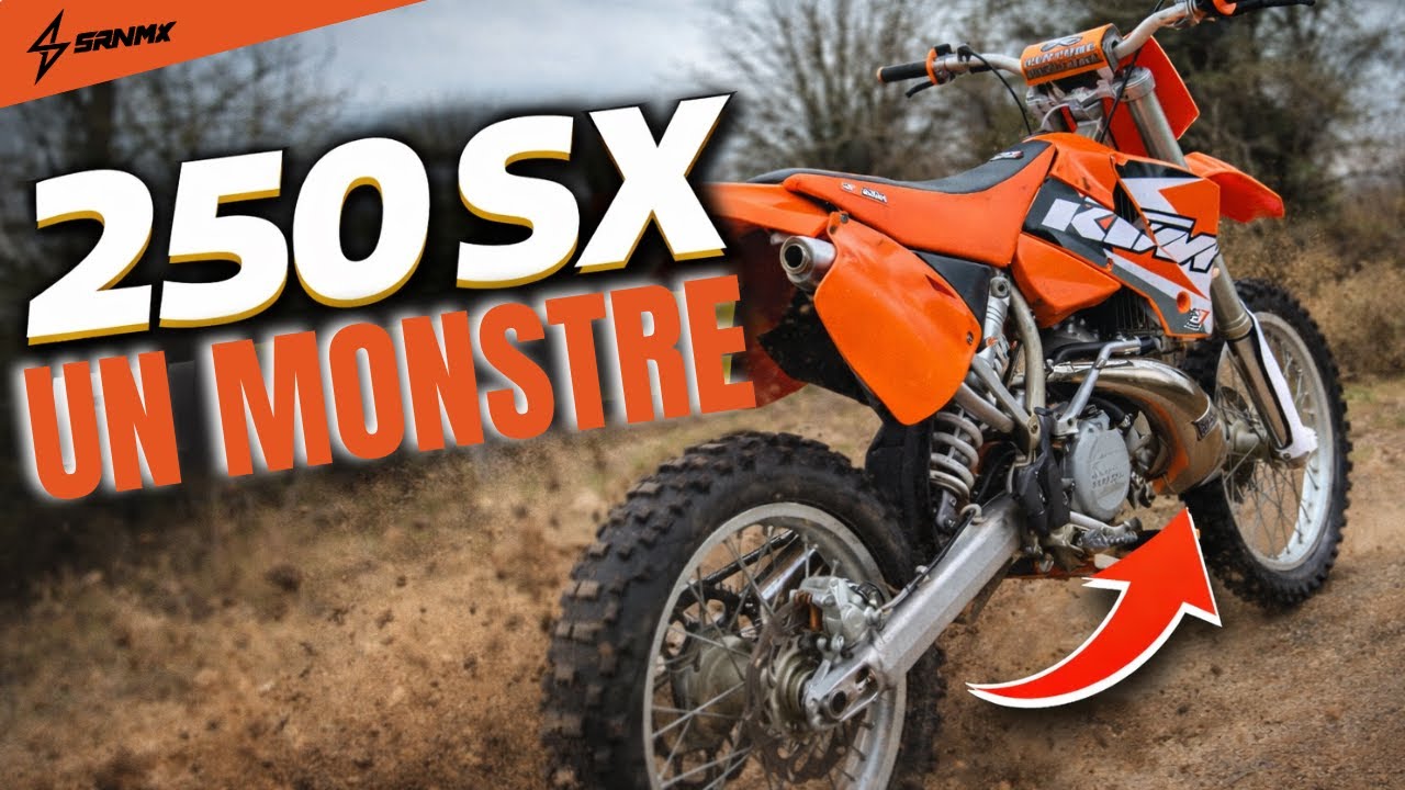 KTM 250 SX (2002)  une moto radicale, histoire et réalité