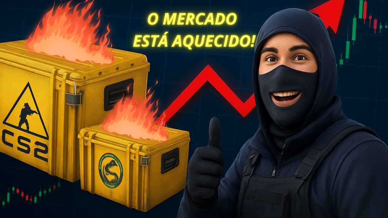 O MERCADO de SKINS VOLTOU A AQUECER!!! NÃO FIQUE de FORAA