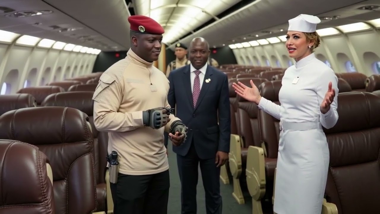 Flight Attendant disrespects Ibrahim Traore and Regrets  Not Knowing He Was the President