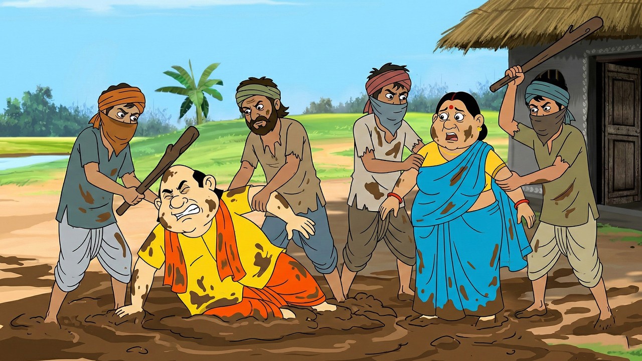ডাকাতরা গোপাল দাদা ও তাঁর স্ত্রীকে খুব মারধর করেছে | Gopal Bhar - গোপালভাঁড় | New Episode 2026