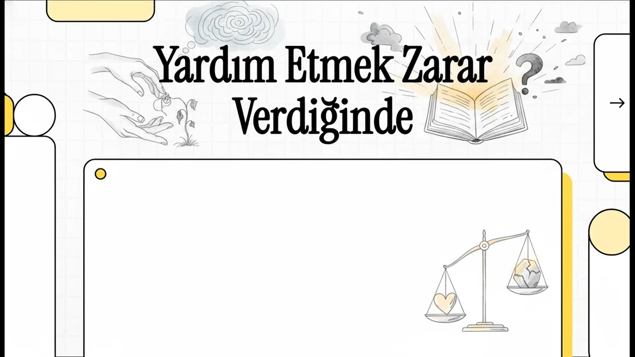 Yardım Etmek Zarar Verdiğinde #psikoloji #yardimlasma