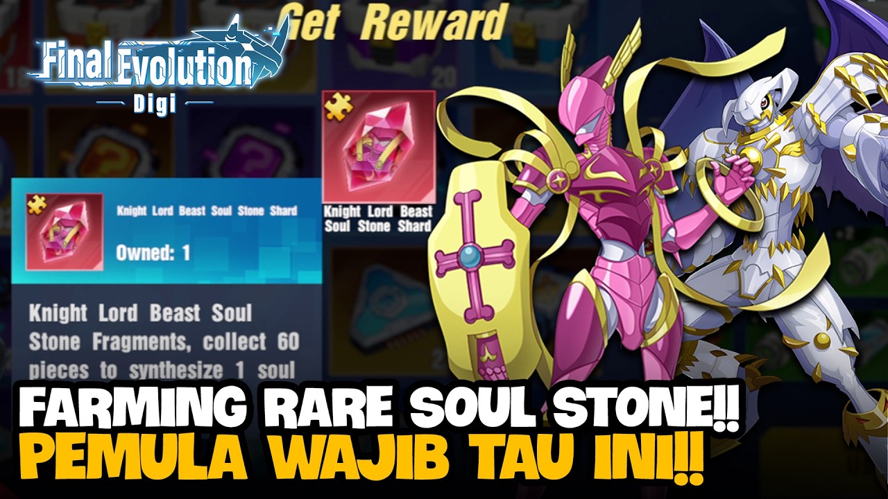 FREE FARMING RARE SOUL STONE DI SINI!! - Digimon The Final Evolution Digi