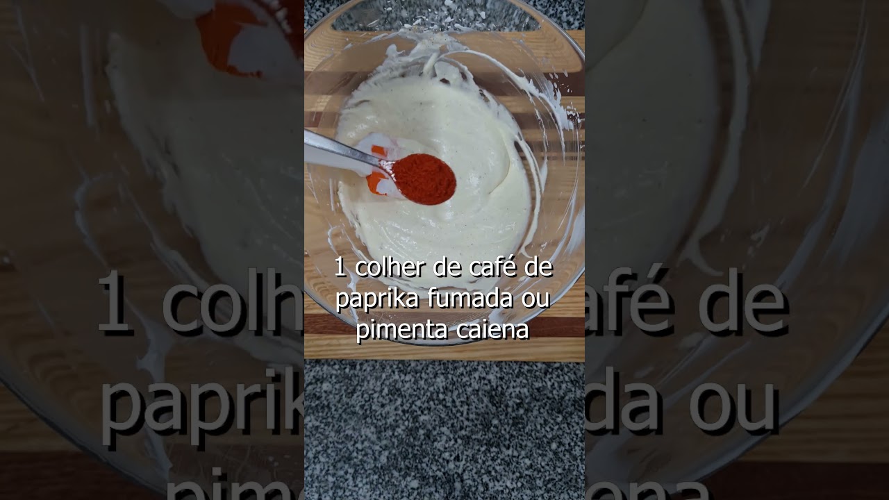 Chef H&eacute;lder Freire!! Hoje fiz Molho tipo Big Tasty