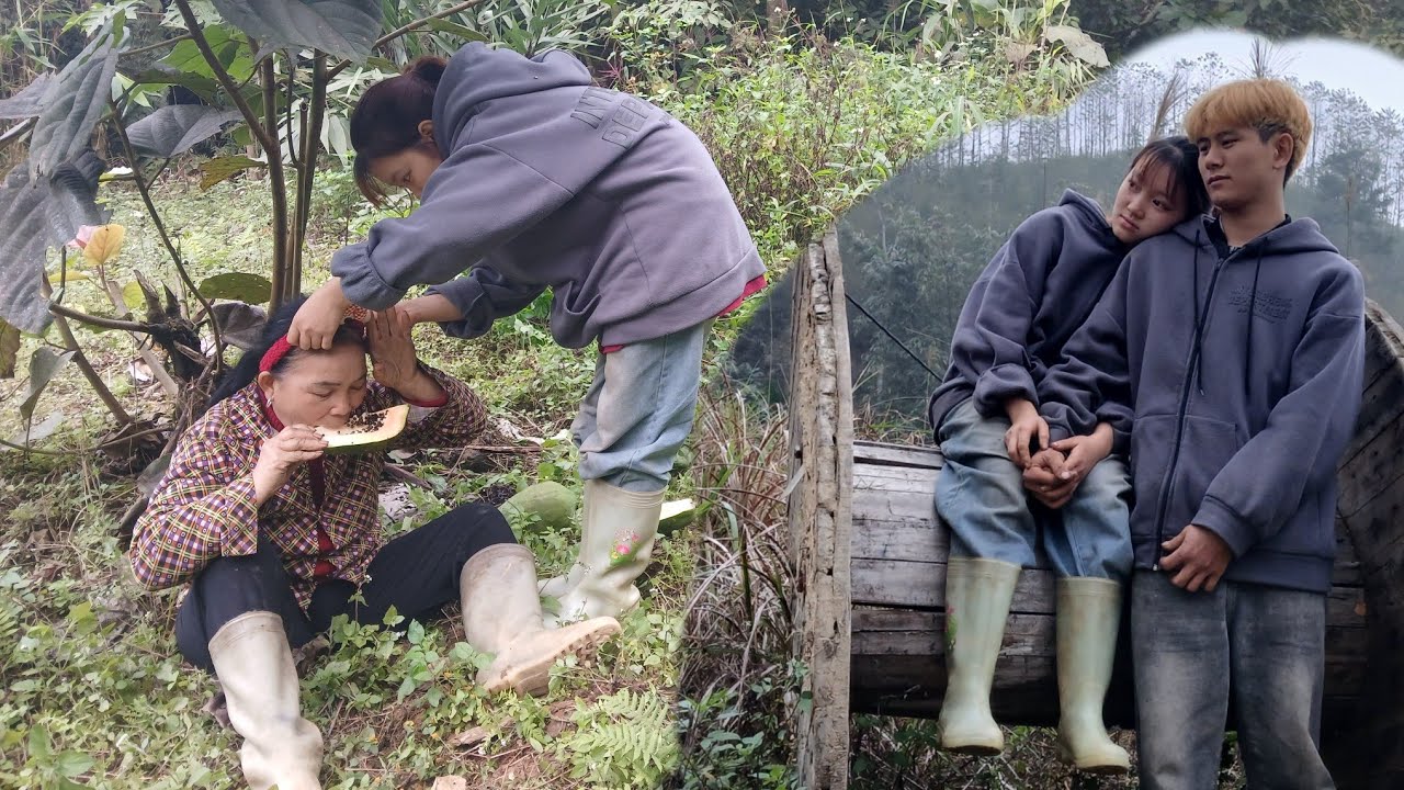 The lazy old woman is dying of hunger! Mai faces death in search of food.