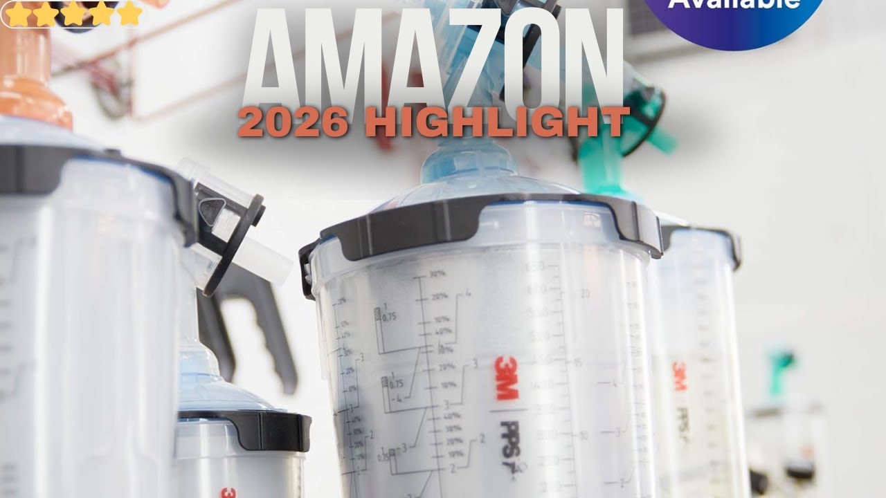🎨 3M PPS Spray Gun Kit | Professional-Grade Paint Application