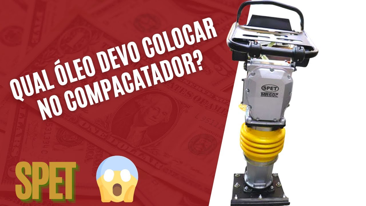 QUAL &Oacute;LEO POSSO UTILIZAR NO COMPACTADOR DE SOLO?