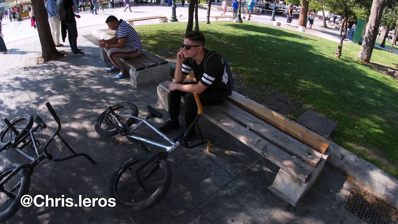 GoPro bmx in Athens Greece.