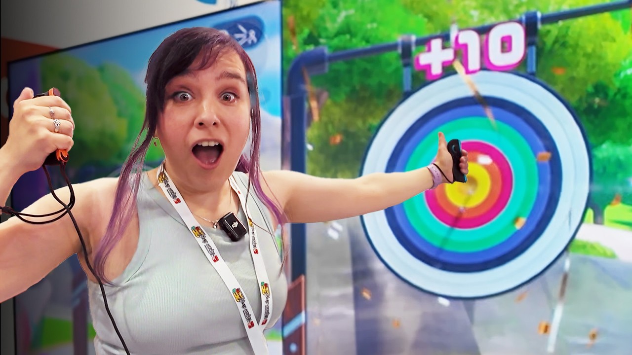 БОУЛИНГ НА 100 КЕГЛЕЙ и СТРЕЛЬБА ИЗ ЛУКА! Мы попробовали Nintendo Switch Sports Resort!