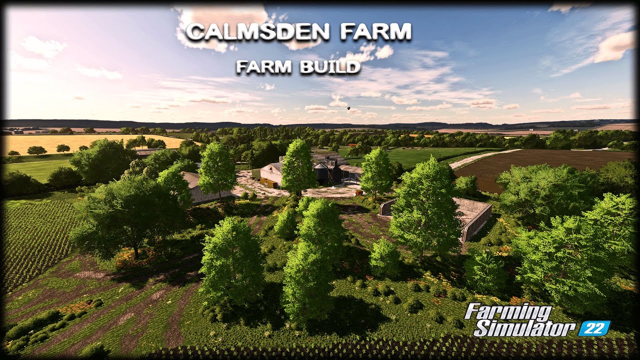 Beautiful farm build & farm expandion on Calmsden farm | Calmsden | FS22 | Timelapse