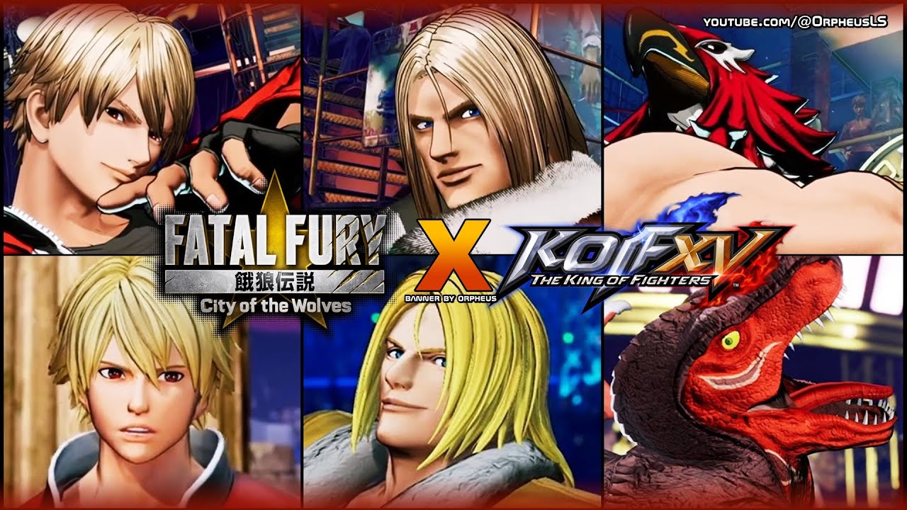 FATAL FURY - CotW gameplay comparison with KOF XV || 餓狼伝説 CotW