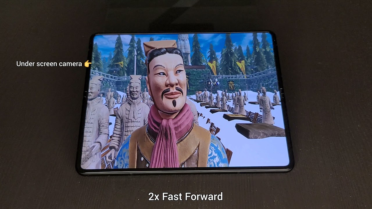 Samsung Galaxy Z Fold3 and Antutu 3D Benchmark!