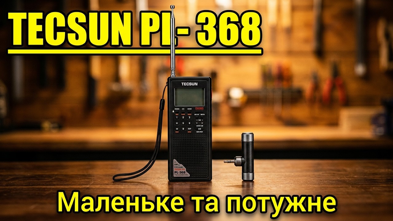 Tecsun PL-368-Маленьке радіо з великими можливостями.Tecsun PL-368- A radio with big capabilities
