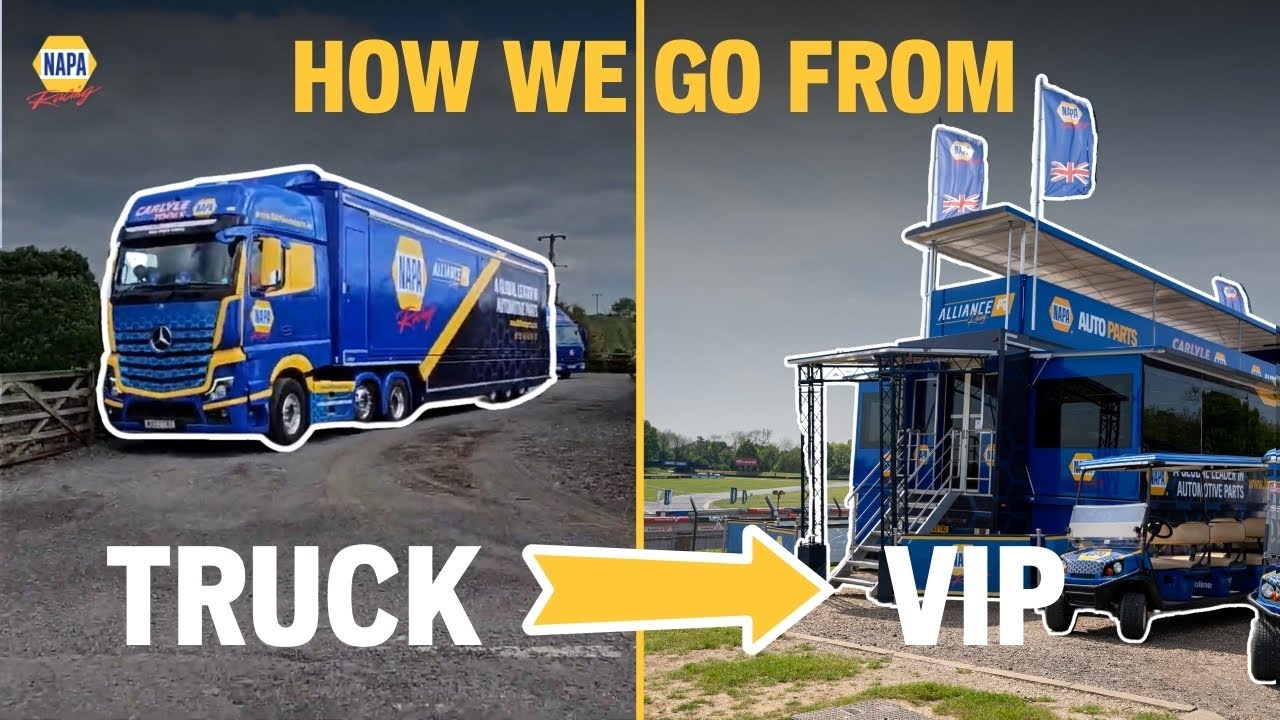 Behind The Scenes of NAPA Racing UK VIP Hospitality 👀🎥