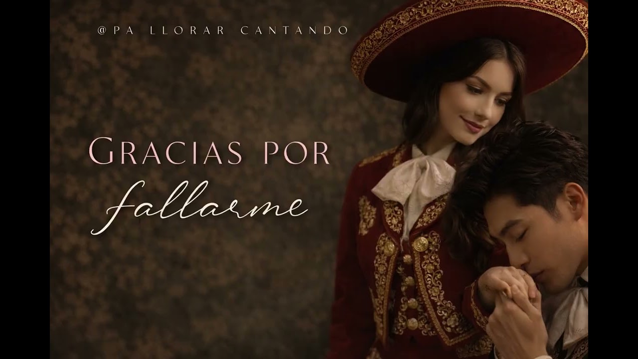 Gracias por fallarme 💔 | Ranchera mujer fuerte | Para la mujer que amó y fue traicionada 