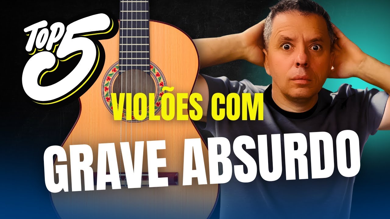 👉 Violões Aço com o GRAVES MAIS ABSURDOS! Top 5 🚀🌟
