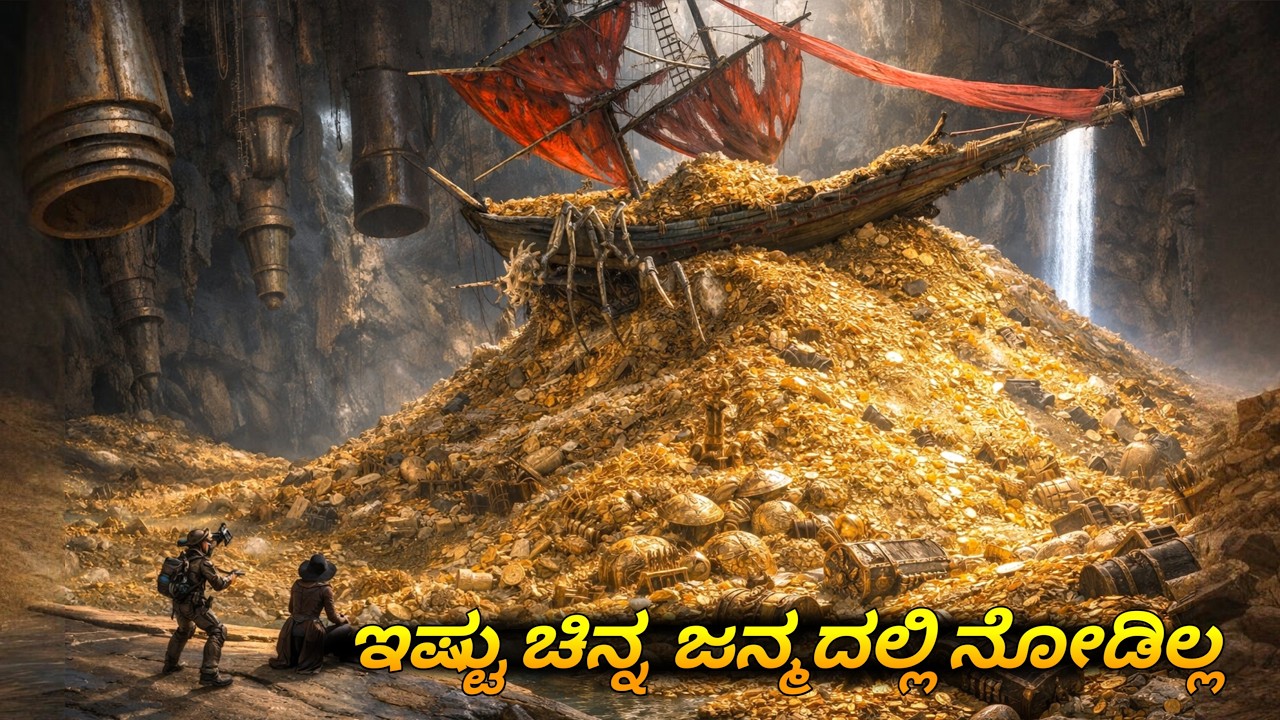 Treasure planet movie explained in kannada (adventure. Action. Treasure hunt. ) movie plot review
