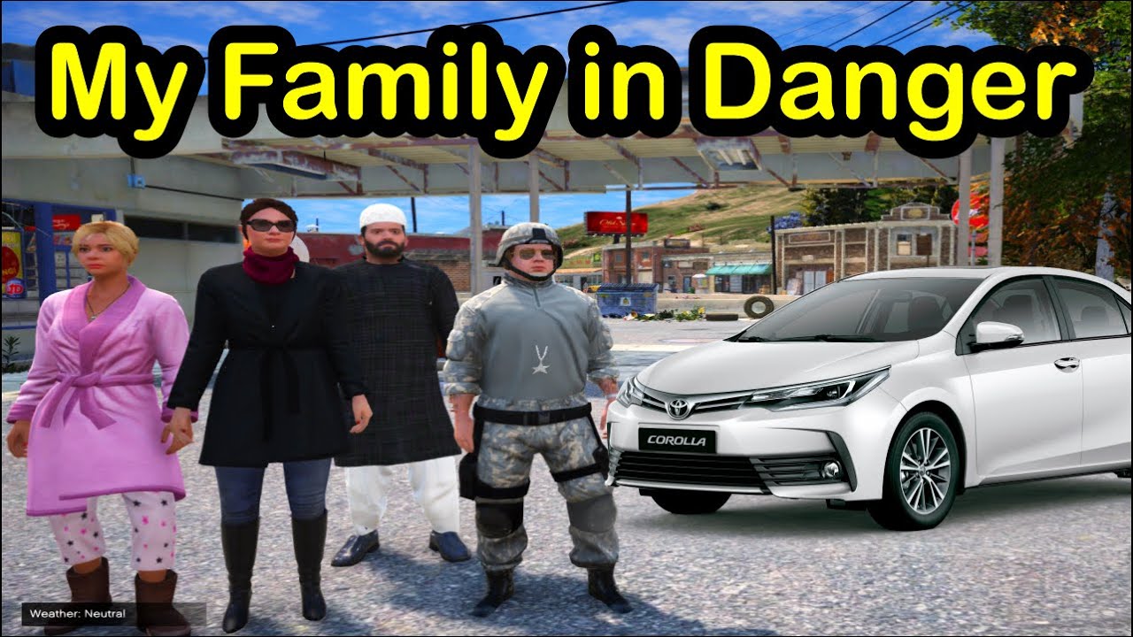 GTA 5 PAKISTAN | MY FAMILY IN DANGER | GTA 5 MODS PAKISTAN