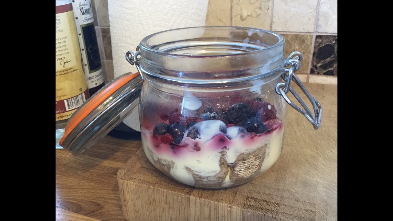 Slimming World Breakfast - Overnight Fruit Wheats