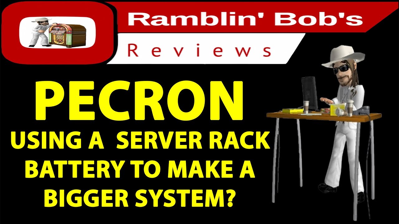 Pecron power station using a server rack battery? Does this really work? (((((PART 1)))))