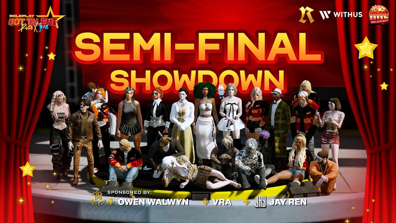 🔴LIVE | ROLEPLAY GOT TALENT RISE X IME | SEMI FINAL SHOWDOWN #RiseRoleplay #RiseWithUs #ImeRoleplay