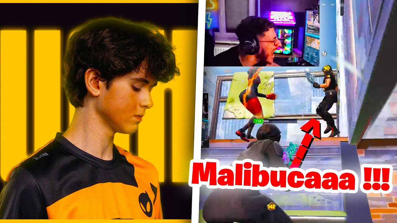 Jolavanille VS Malibuca 😱 La NOUVELLE Team de Bugha 😍