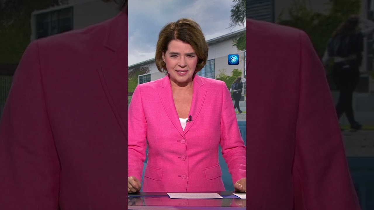 Lachanfall von Susanne Daubner in der tagesschau