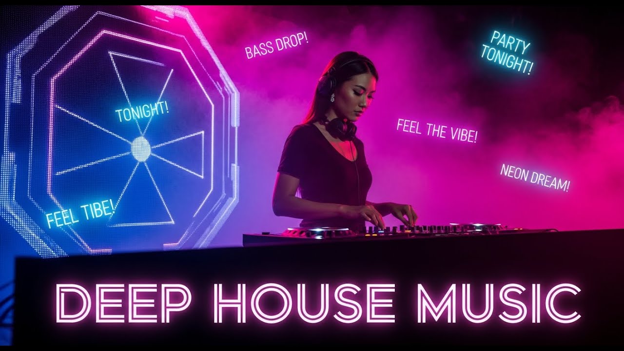 Deep House Music for Late Night Focus 🎧 Deep Flow and Calm Drive