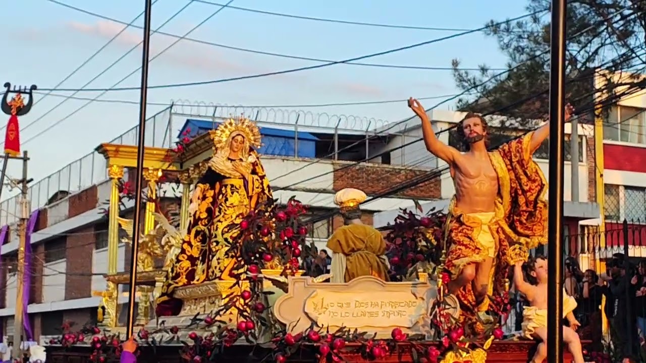 Consagrada Imágen Vírgen de Dolores de la Parroquia - Lunes Santo 2025 - Marcha El Milagro