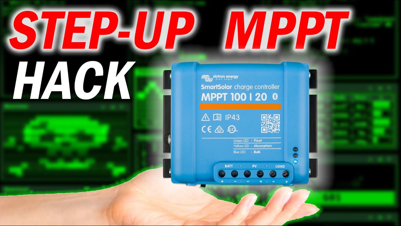 Victron MPPT Solarladeregler STEP-UP Funktion! [TRICK]