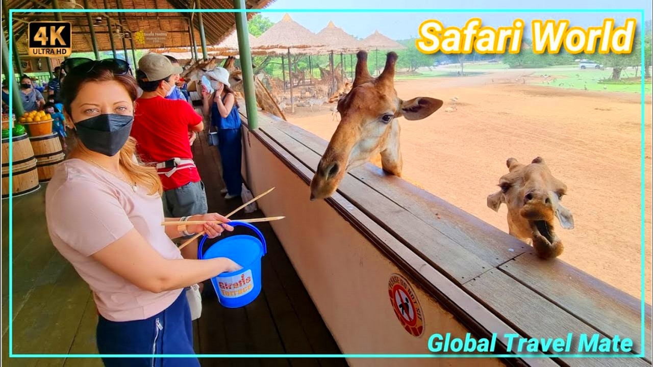 Bangkok SAFARI WORLD & MARINE PARK Full Day Trip 🇹🇭 Thailand