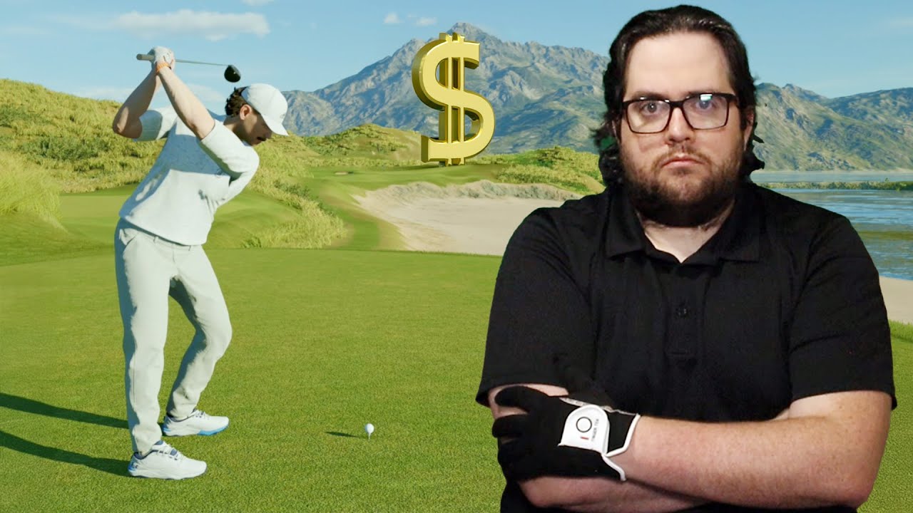 A 100 DOLLAR MATCH VS RESPAWN IN PGA TOUR 2K25...