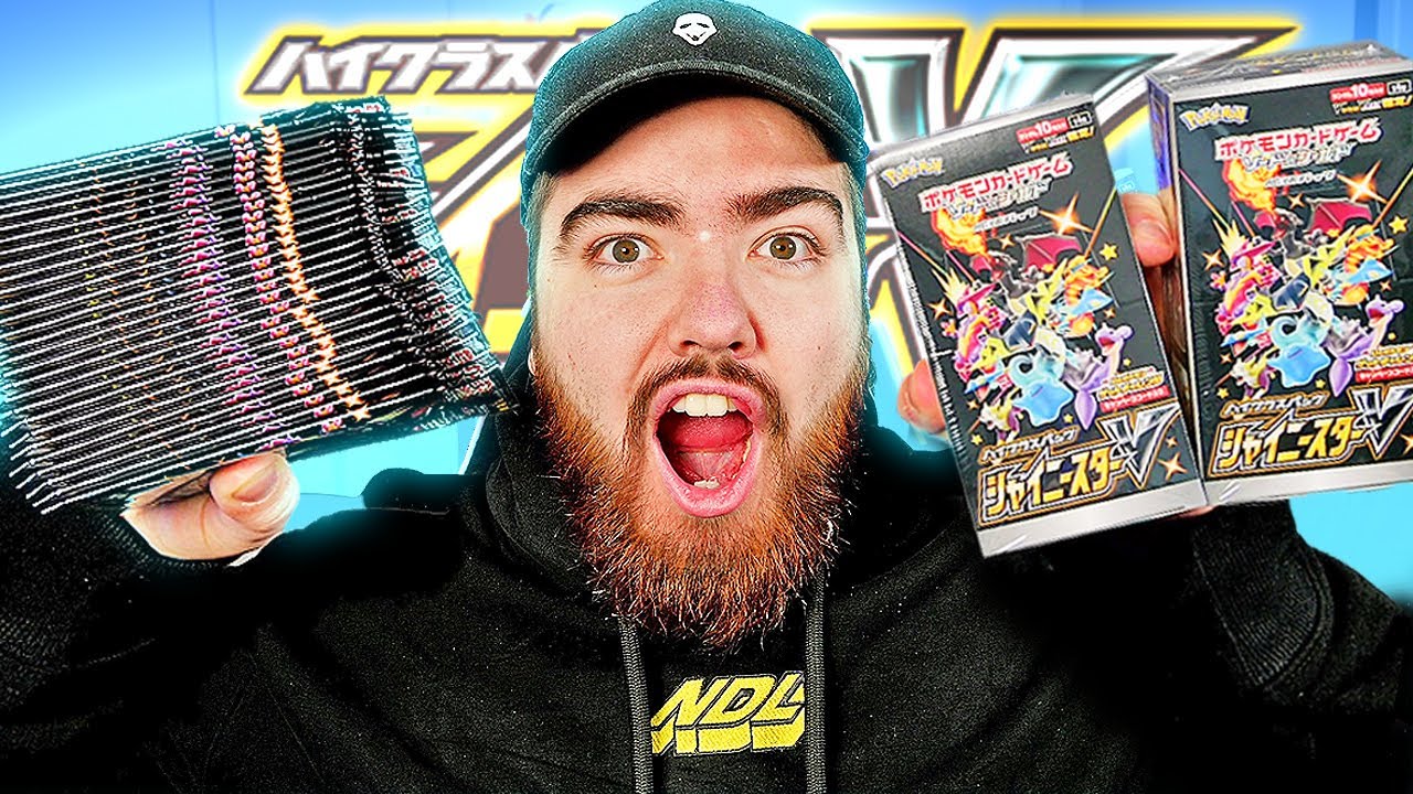 *TWO CHARIZARD VMAX* I Opened 100 Packs of SHINY STAR V Pokémon Cards!