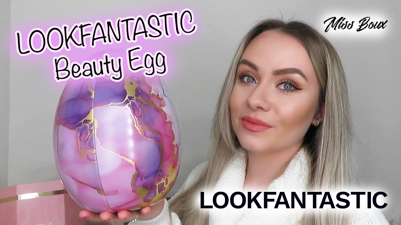 LOOKFANTASTIC BEAUTY EGG 2021 & DISCOUNT CODE | WORTH £200! MISS BOUX