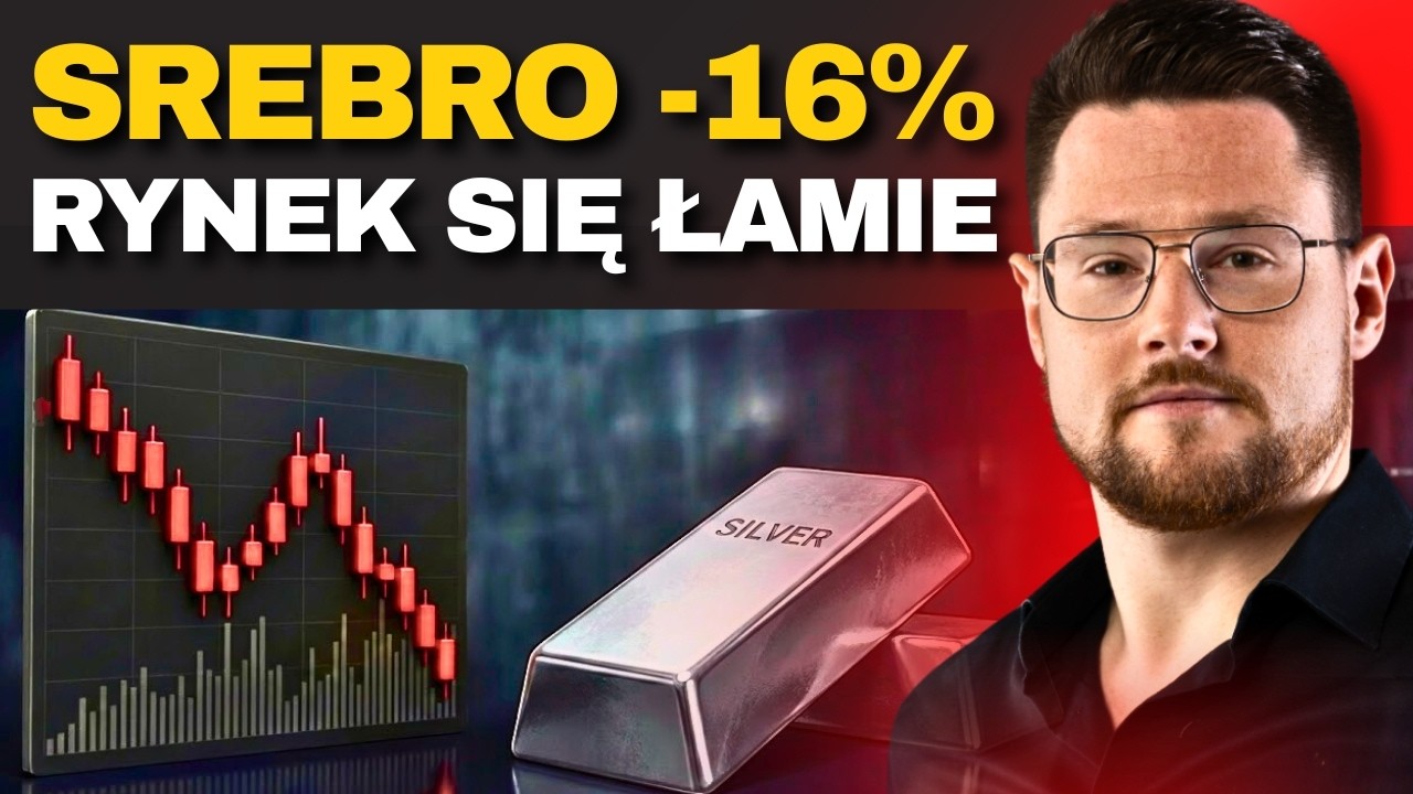 Dwucyfrowy spadek srebra. Dlaczego?