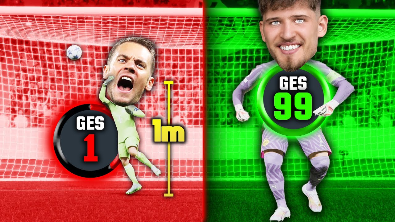 Jeder Torwart hat 99.. außer Neuer! (Parade = 🚀)
