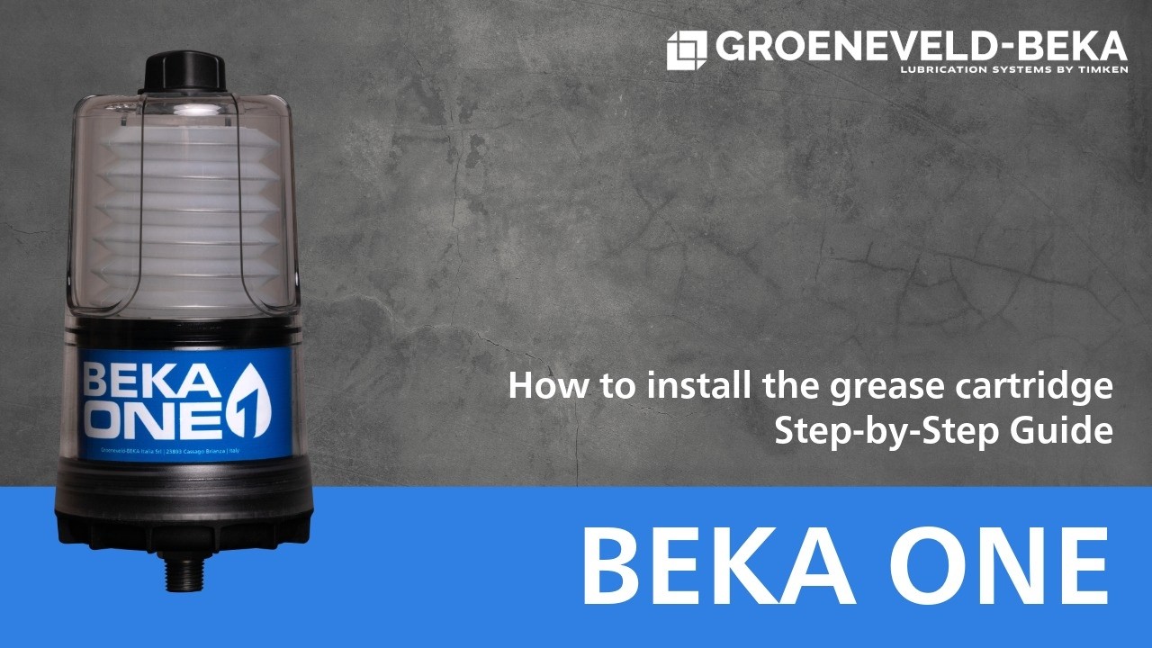 BEKA ONE: How to install the grease cartridge (Step-by-Step Guide)