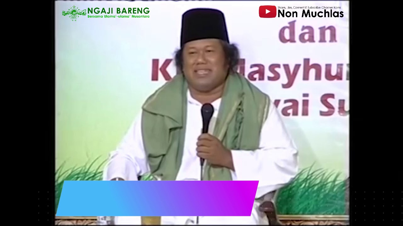 (FULL) Sejarah, Falsafah & Hikmah Puasa - Gus Muwafiq