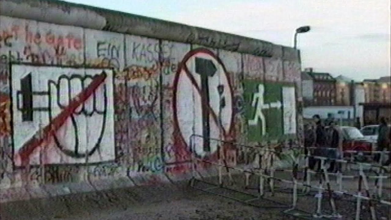 Die Mauer ist weg! Teil 1: Potsdamer Platz, Brandenburger Tor, Hotel Esplanade, Polenmarkt - 1989