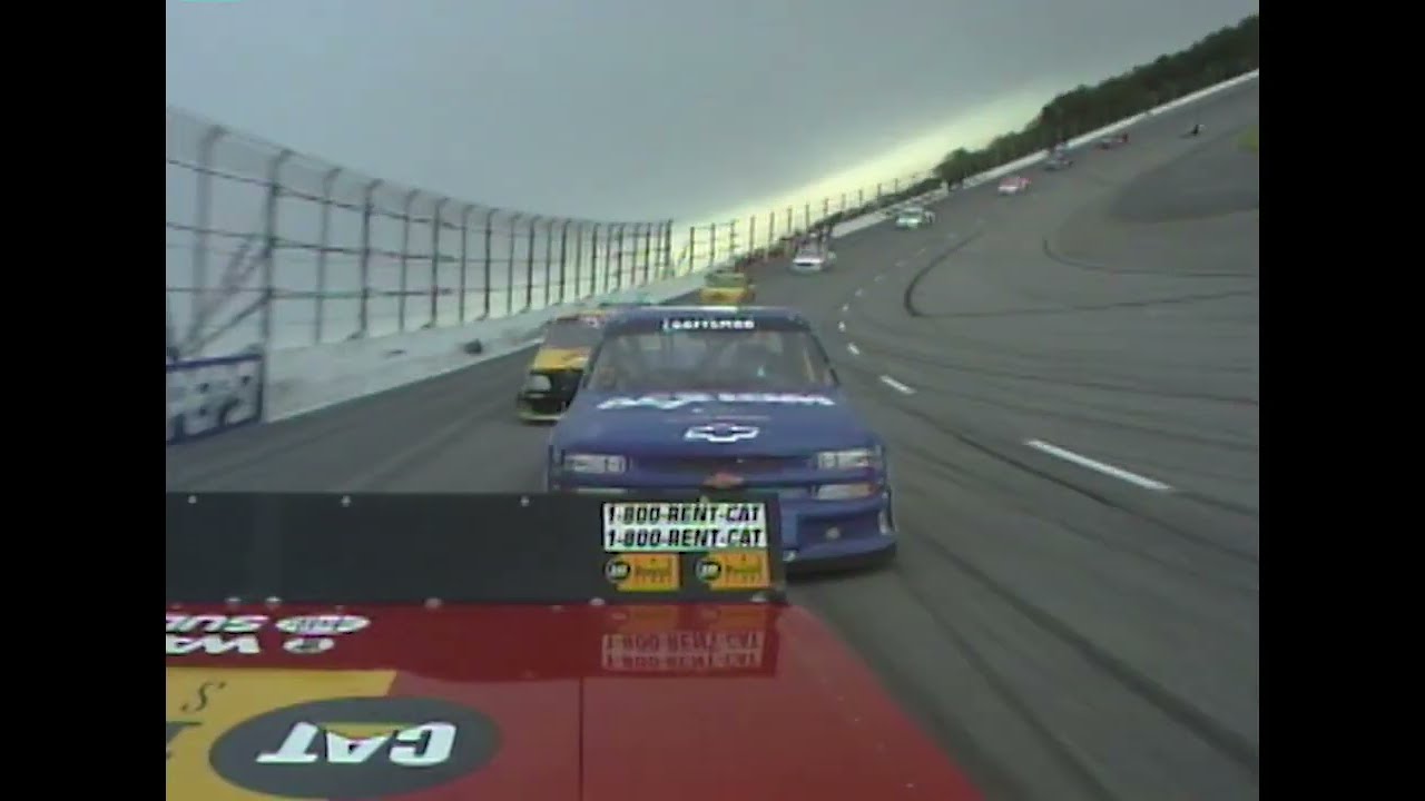 Travis Kvapil NASCAR Truck On-Board from Darlington (2001)