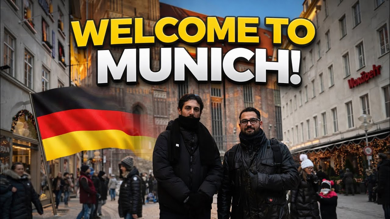 يوم كامل في ميوتخ 🇩🇪مع اجواء راس السنة 🥳