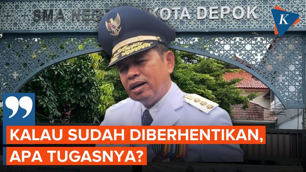Nasib Kepsek SMAN 6 Depok Usai Dicopot oleh Dedi Mulyadi gara-gara Study Tour