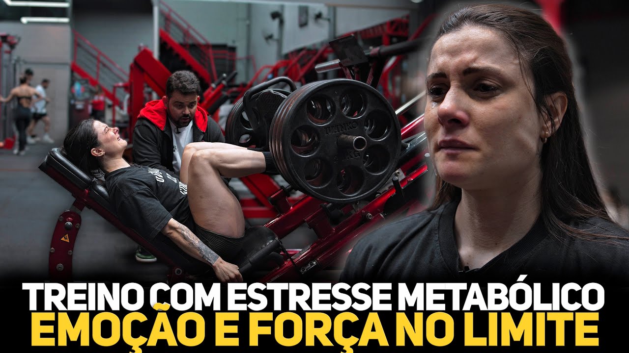 TREINO COM ESTRESSE METAB&Oacute;LICO, EMO&Ccedil;&Atilde;O E FOR&Ccedil;A NO LIMITE ! #overallgym